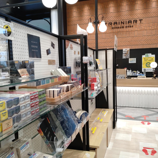 COQTEZ アイテムが TRAINIART 鉄道博物館店にて店頭販売中です
