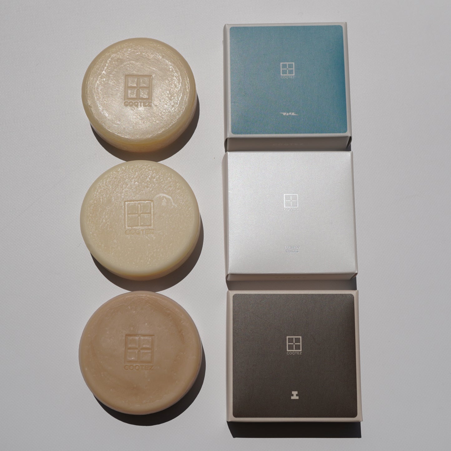 国鉄/旧国/線路の香り石鹸 硬券切符ギフトボックス(3個入セット)
